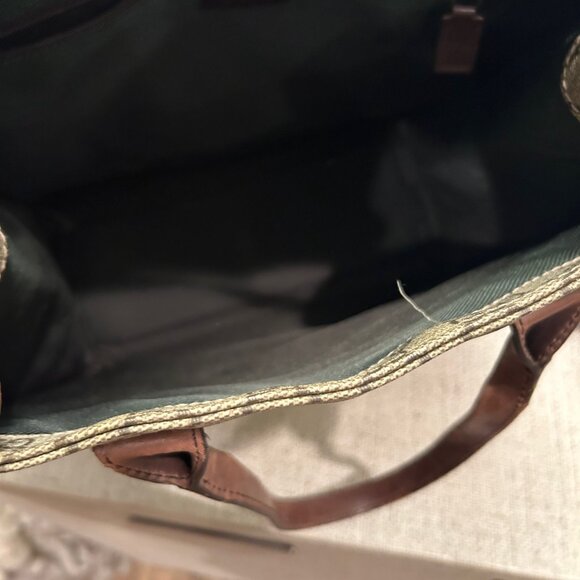 Gucci Canvas & Leather Vintage Monogram Tote - Picture 8 of 12